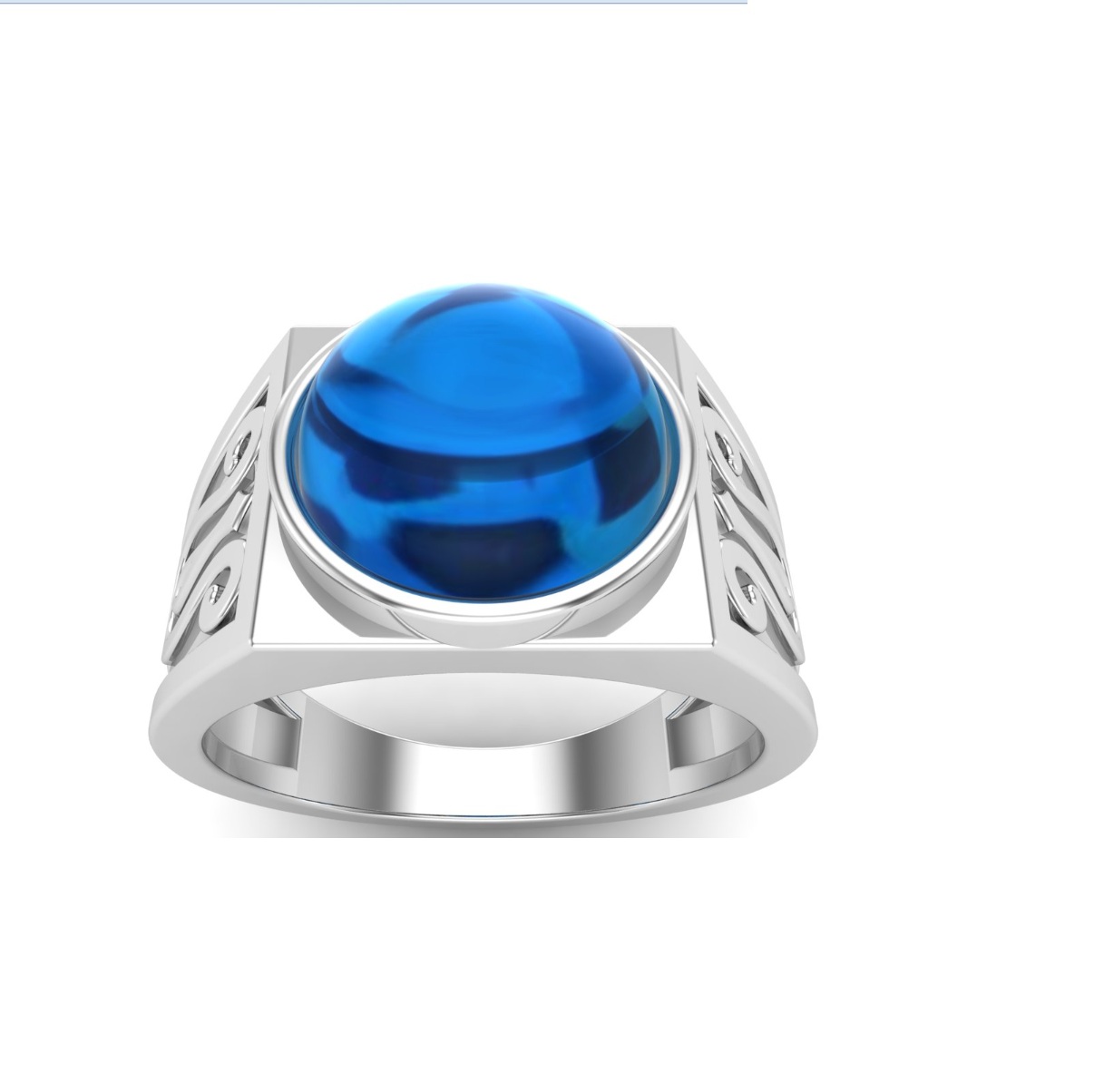 Bague lapis lazuli argent Barcelona